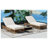 TREXM Outdoor Chaise Lounge Chair with 5-Position Backrest, PE Rattan and Iron Frame, Natural Beige-784288574