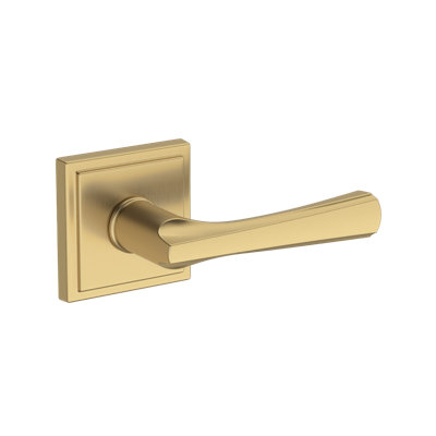 Wyndcliff Full Dummy Lever with Stepped Square Rose in Lifetime (PVD)