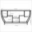 Console industrielle, canapé d'entrée 70,9 "avec tablettes-933320537