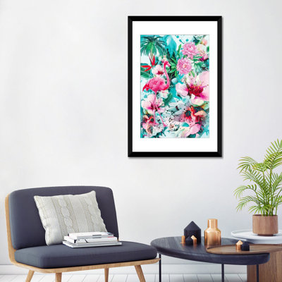 « tropical life », impression sur toile