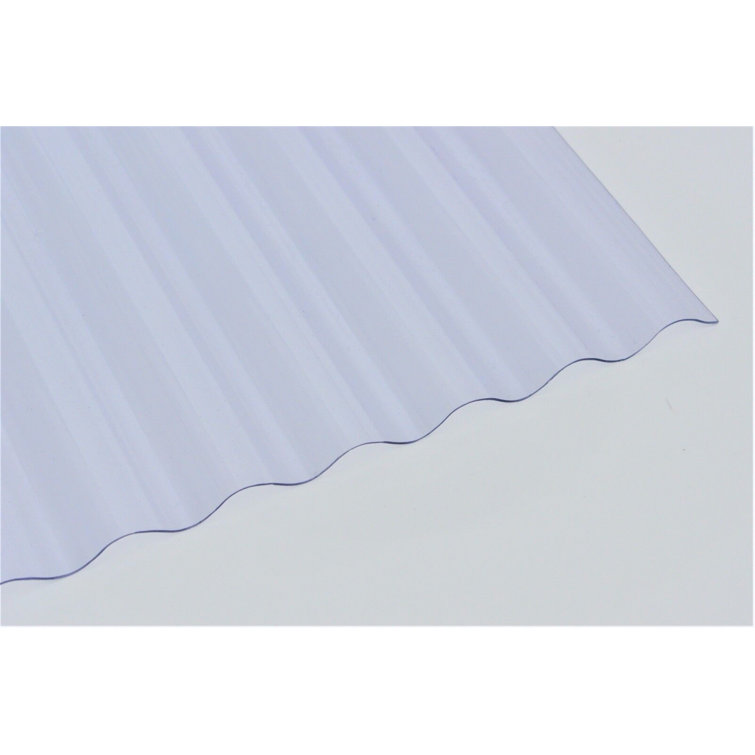 22" W x 75" L Polycarbonate Roof Panel in Clear