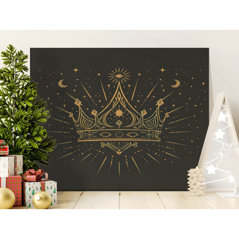 Saltzman Wrapped Canvas Print Set, 36x12