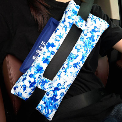 RecoverEase Comfort Pillow - Mastectomy, Heart Surgery, Hysterectomy, C-Section, Chemo Port, Pacemaker Seatbelt Protection. Ideal Breast Cancer Gifts.