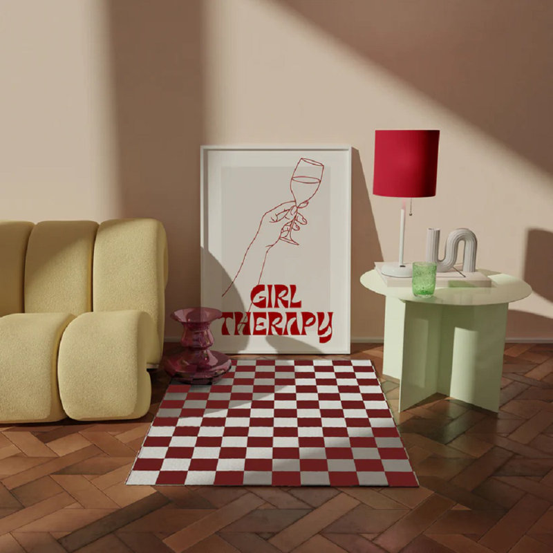 Girl Therapy Redprint, 40cm H x 30cm W