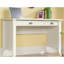 Bureau d'ordinateur, finition blanche