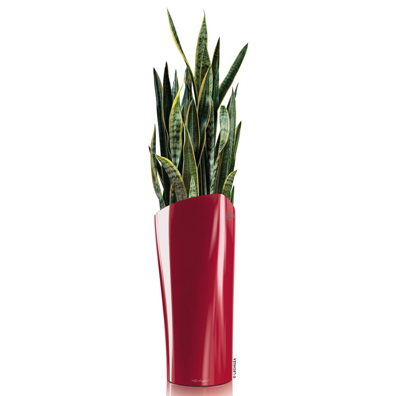Delta Premium Pot Planter, 56cm H x 30cm W x 30cm D, Scarlet Red