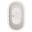 Baignoire encastrée en acrylique Designer 66 po x 42 po-9228748-88693468