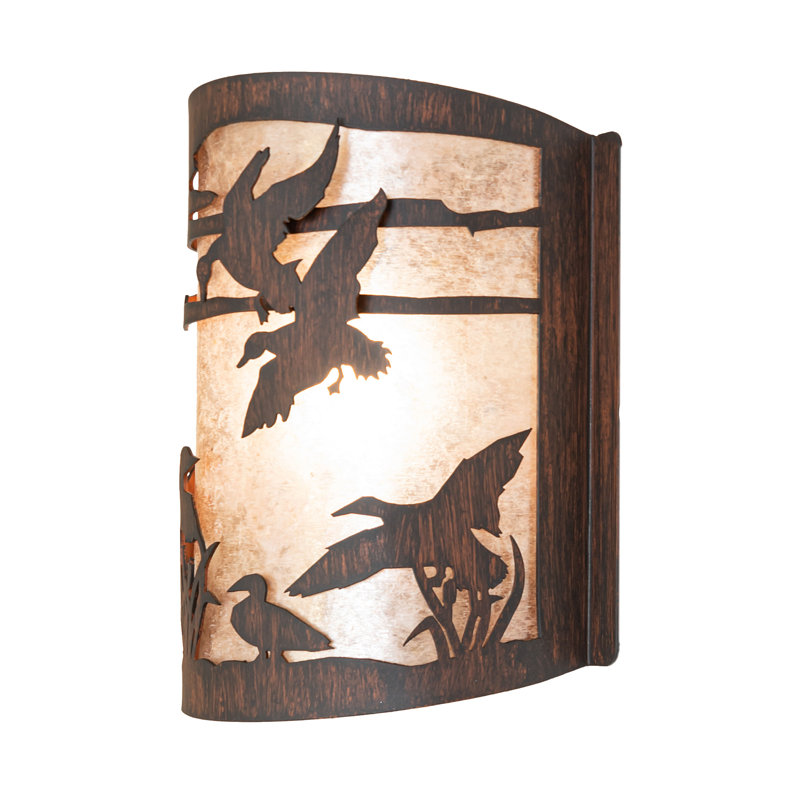1 - Light Flush Mounted Sconce