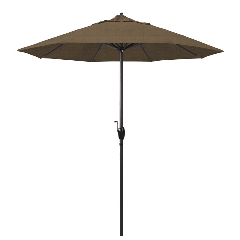 Parasol de marché 7,5 pi Nunez, Performance sésame tissé