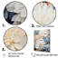 «White and Blue Mums Fragrant Elegance I», reproduction sur toile-97063352-97063357