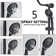 Handshower Shower Head with Handheld Shower System with 8" Rain Shower Head