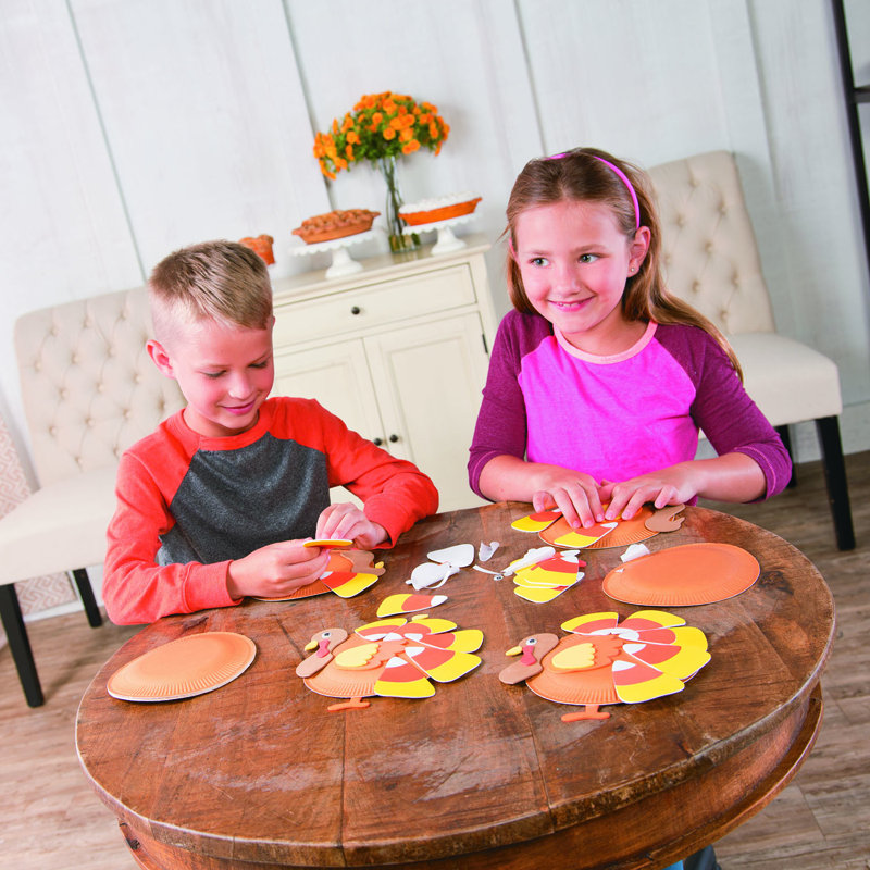 Arieyanna Disposable Thanksgiving Dinner Plate