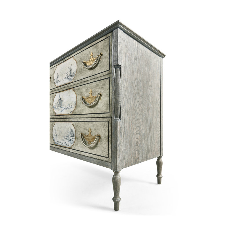 Morningside 3 - Drawer Solid Wood Dresser