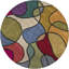 Bense Garza Hand Tufted Wool Modern Area Rug in Red/Blue/Green-1401997619