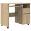 Computer Desk Engineered Wood Compact Drawers-1824877255