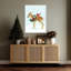 «Winter Woodland Creatures with Cardinals II» par Laura Marr, reproduction d'art sur toile encadrée