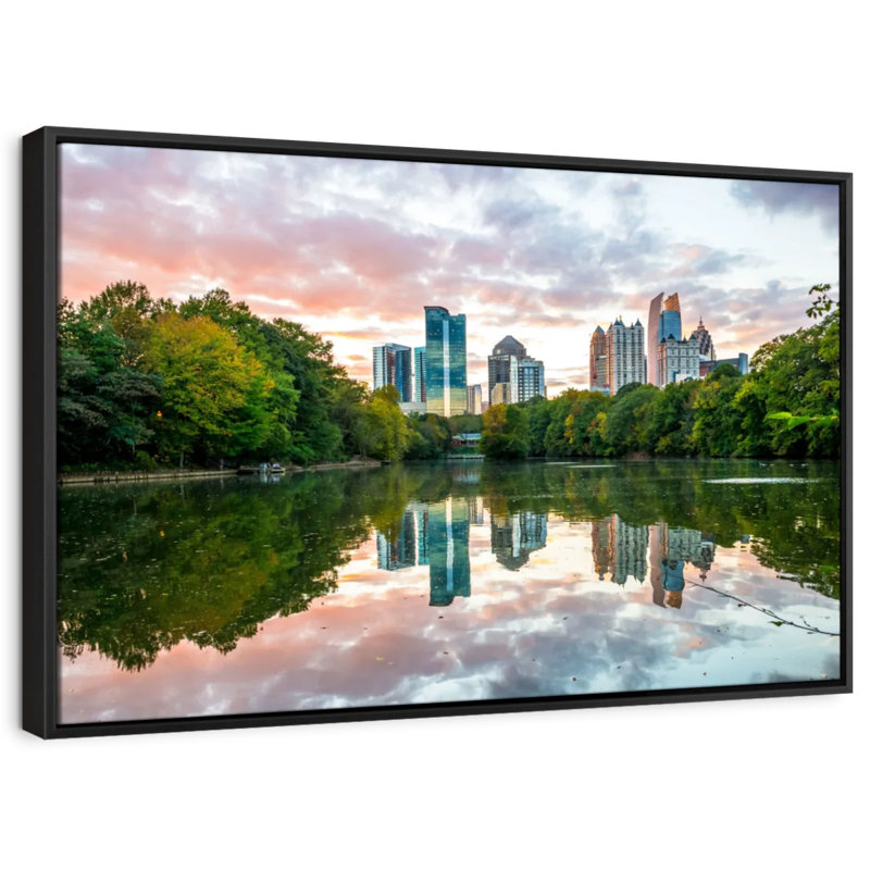 Impression sur toile Midtown Atlanta Park, H 17 po x l 25 po