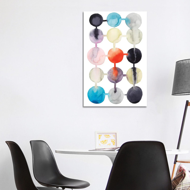 Connect The Dots II by Grace Popp - Wrapped Canvas Painting, 101.6cm H x 66.04cm W x 1.91cm D