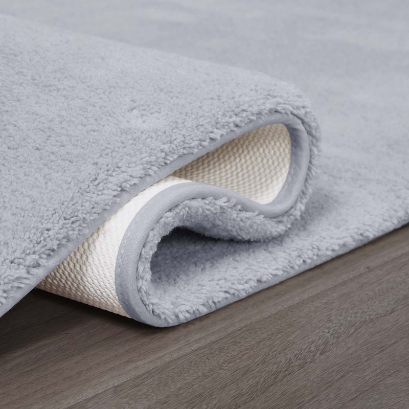 Takeichi Non-Skid Resistance Quick Dry Bath Rug, Gray