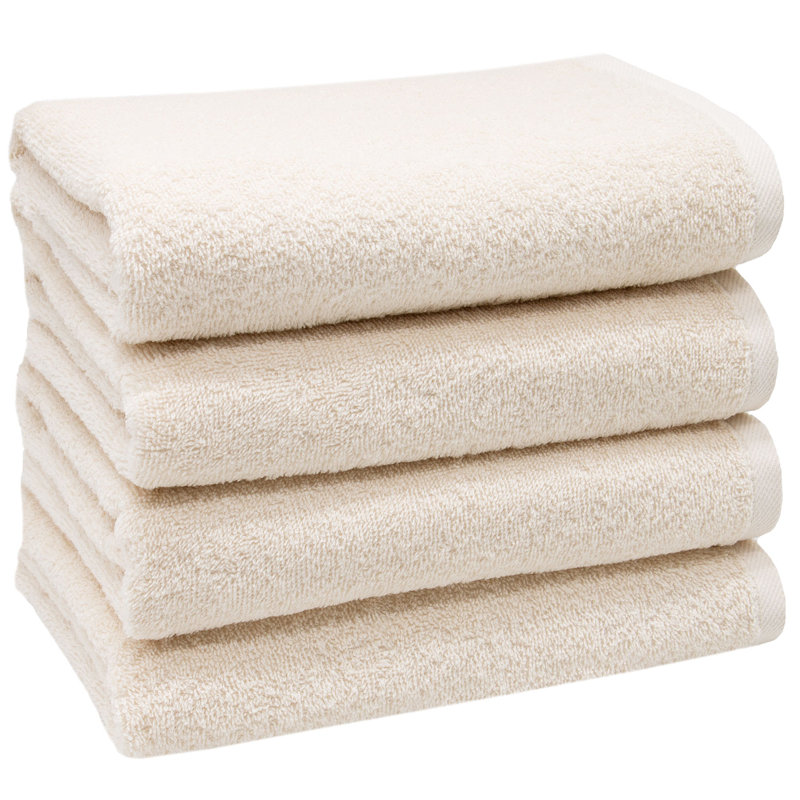 Midweight Hand Towel, Natural Brown