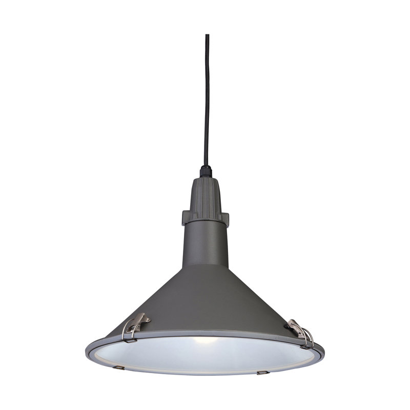 EDEN 1 - Light Black Cone Pendant, Grey