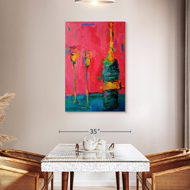 Yarlin Prosecco, 45" H x 30" W