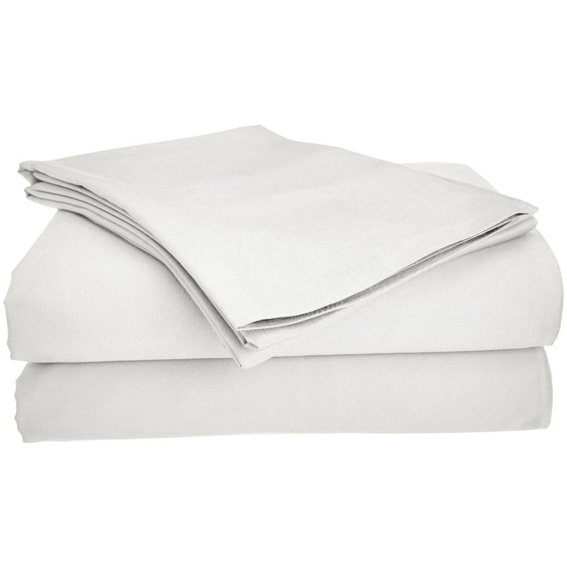 Ensemble de 2 taies d'oreiller Pure Fibre 100% rayonne de bambou , Standard, Blanc