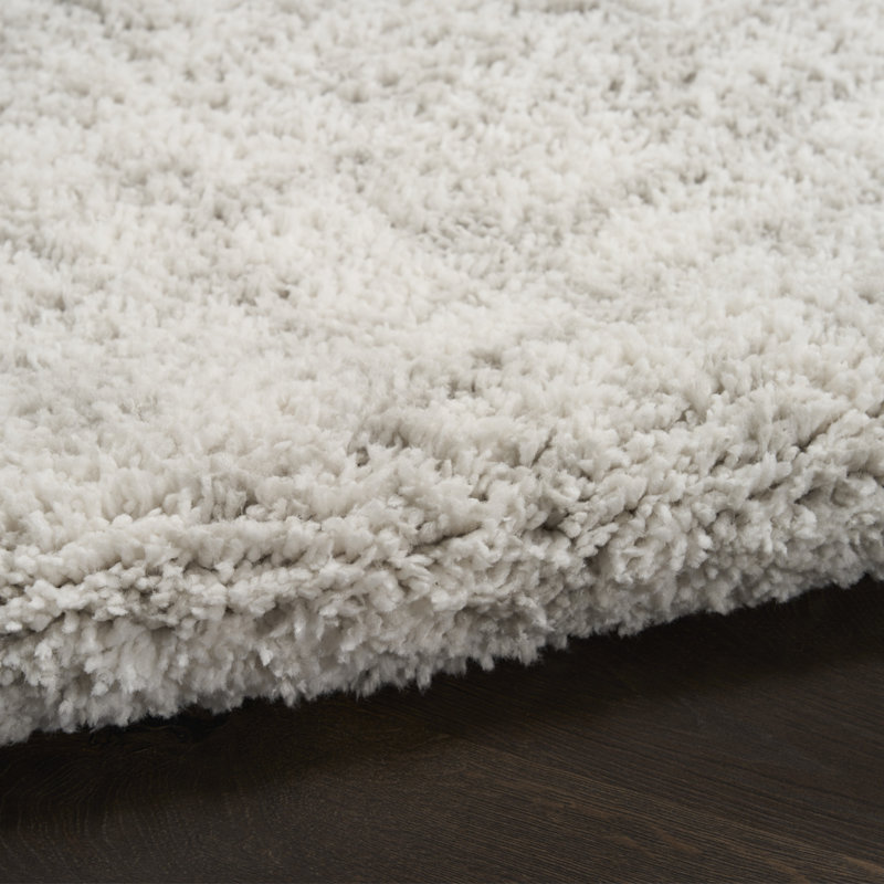 Tapis d'intérieur gris 17 stories Teiarra, Rectangle 3 pi 11 po x 5 pi 11 po
