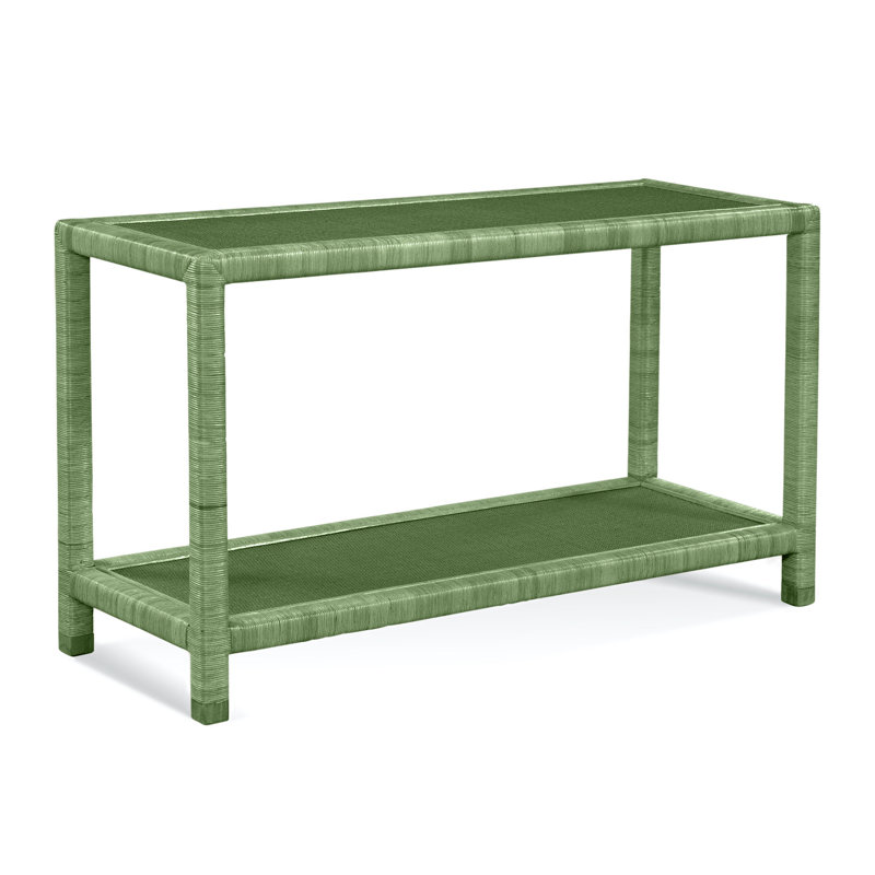 Pine Isle 50'' W Console Table, Celery