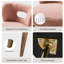 Chaise d'appoint rembourrée en bois Corinne-51865489