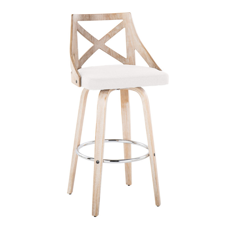 Tabouret de bar à hauteur fixe Farmhouse, Naturel