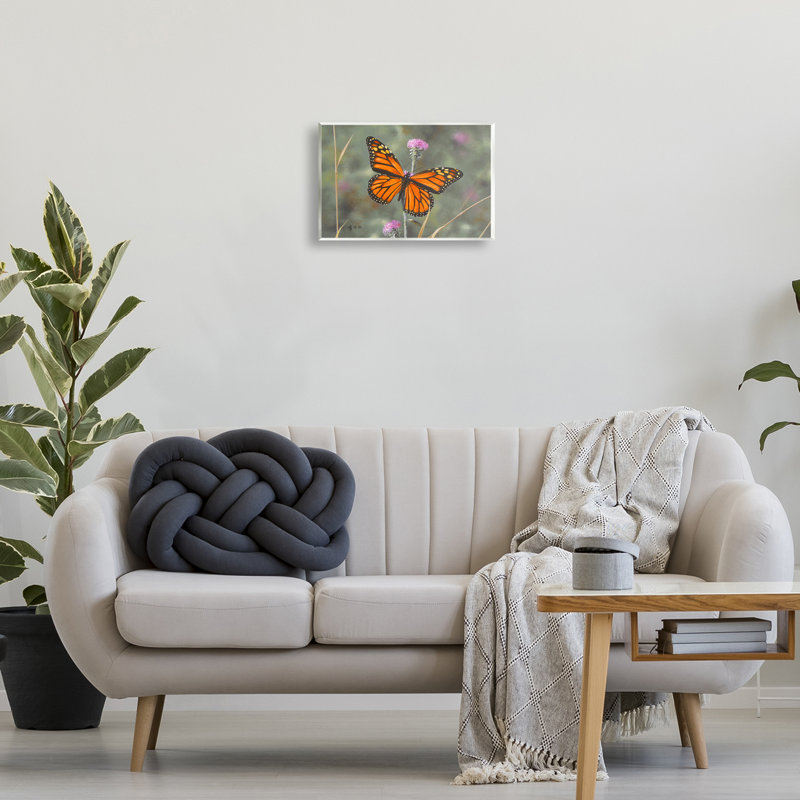 "Summer Summer Butterfly", art mural par Mark Kelso, H 10 po x l 15 po