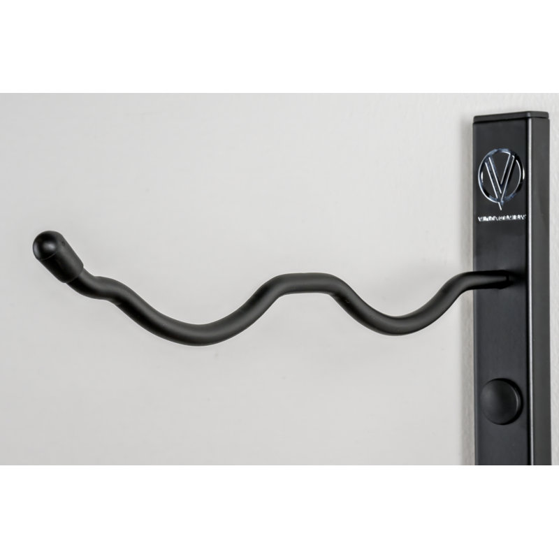 Ensemble de support à vin mural Iyleena 8 (120 bouteilles, nickel brossé), Noir mat, H 72 po x l 65 po x P 8,5 po