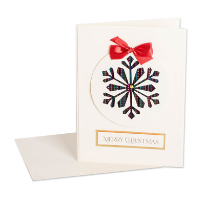 The Holiday Aisle® Handmade Festive Tenderness Christmas Greeting Card