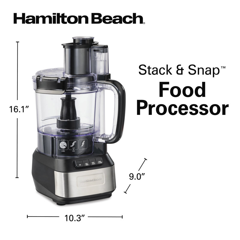 Robot culinaire empilable 12 tasses Hamilton Beach