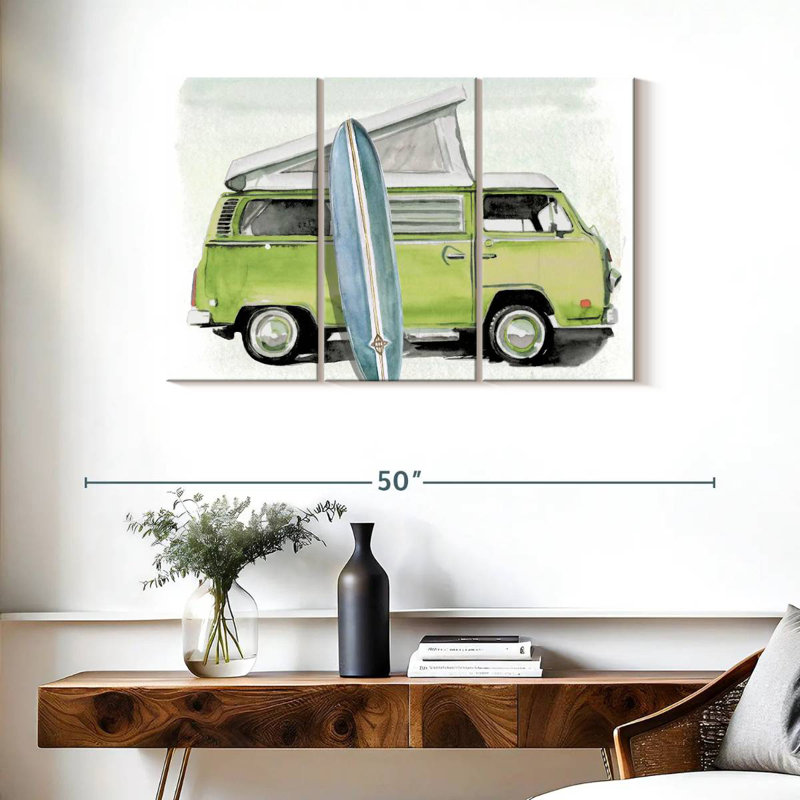 Mehar Surf Wagon I, 24" H x 38" W