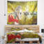 Tapisserie humaine et libellule Abstract-28505316