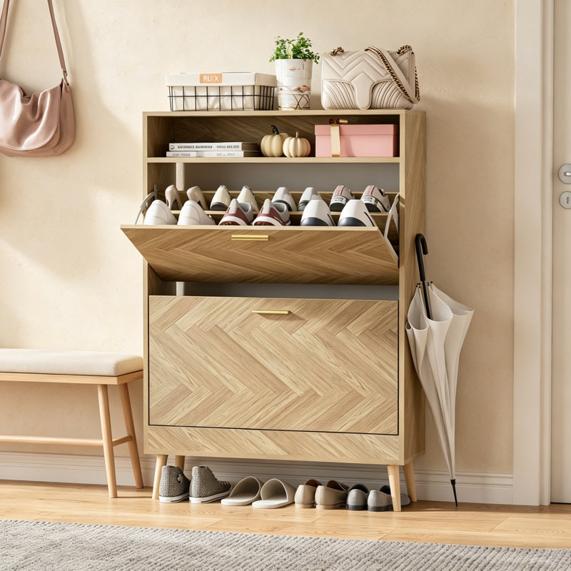 10 Pair Shoe Storage