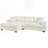 Mirod Large Sectional Sofa with Thick Cushions-1306370377