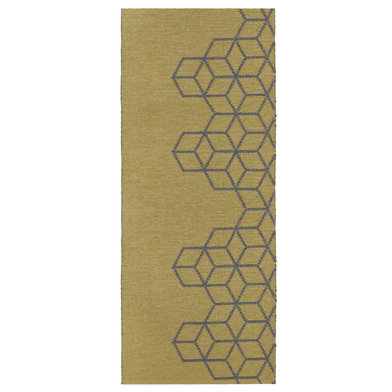 Oden Geometric Hand Woven Indoor / Outdoor Area Rug, Runner 60 x 300cm
