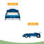 Lit plateforme simple avec roulettes-1153513860