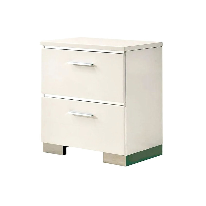 Table de chevet Modern, Blanc