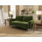 Anacapa 58" Velvet Round Arm Sofa Loveseat-815099283
