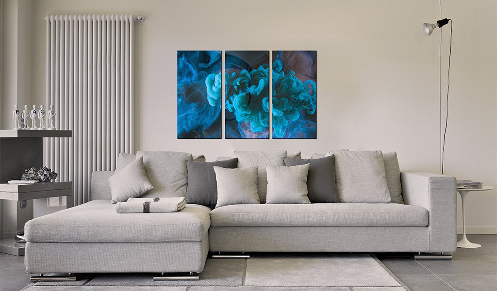 The Great Blueness - Graphic Art Print Multi-Piece Image on Canvas
