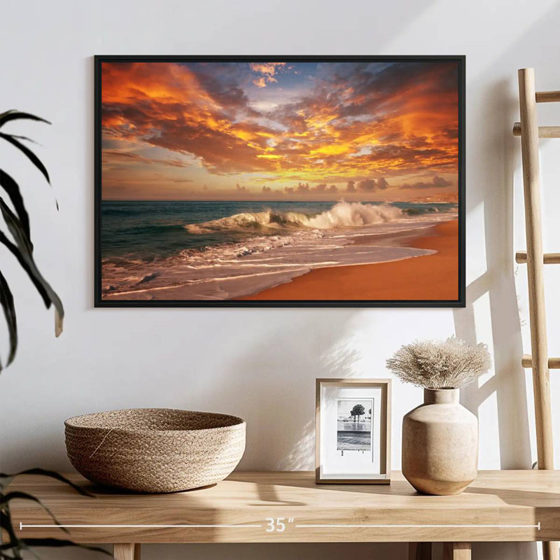 Turks And Caicos Bouie, 25" X 17", Floating Frame Black