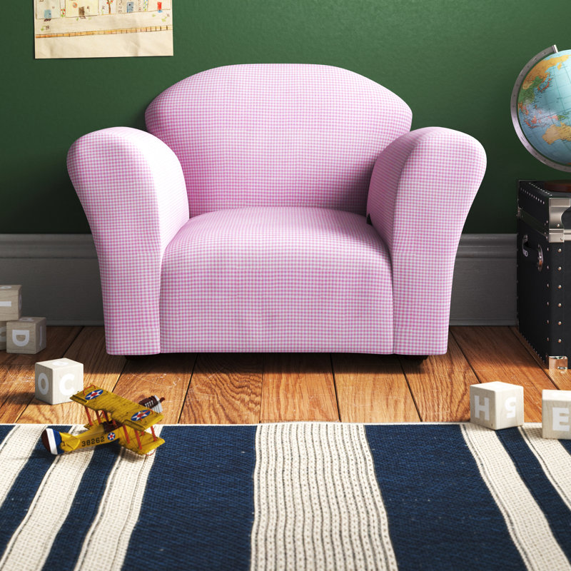 Chaise berçante pour enfants Weybridge, Rosé