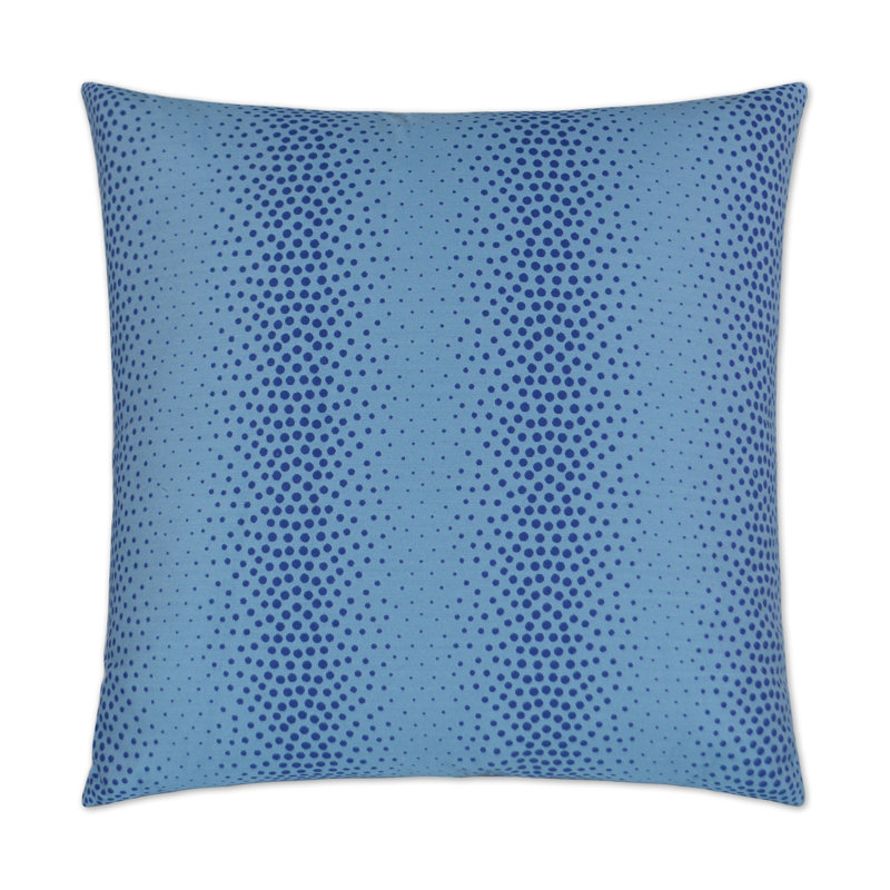 Pearl Pillow Cover & Insert, Azure, Square 20"