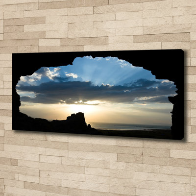 Sunset - No Frame Print on Canvas