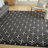 Nourison Essentials Black/Ivory Indoor/Outdoor Area Rug-1520603773