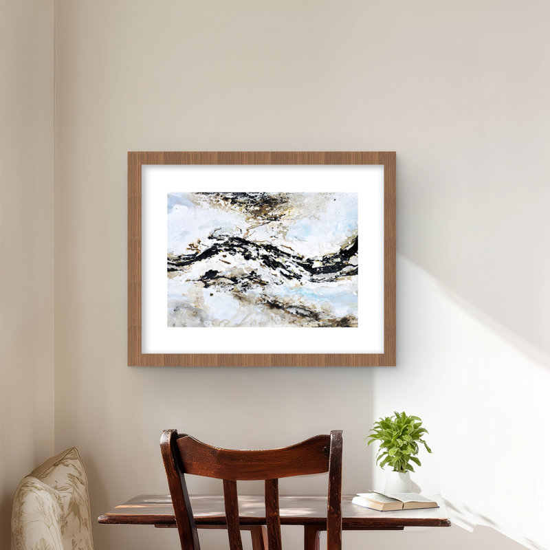 Peinture abstraite et texturée | Motif de chambre à coucher